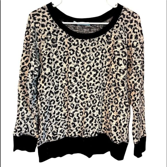 3/$25 MAURICES Animal Print Cheetah Sweater.Size M - Picture 5 of 8